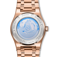 CARNIVAL ODM/OEM Maßgefertigte Luxus Edelstahl Business 24-Stunden Automatische Mechanische Uhr mit Zeigerzifferblatt Seiko Wasserdicht