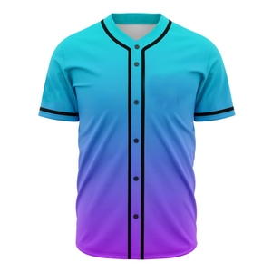 Maillot de baseball sublimé avec logo personnalisé, impression numérique, respirant, haute élasticité, uniforme sportif pour hommes et jeunes - Product Image 1