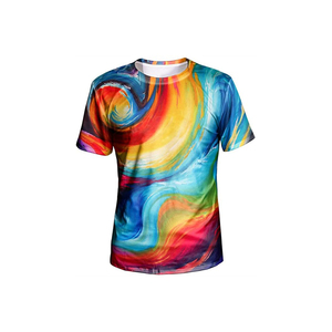 Nouveau design T-shirts à manches courtes pour hommes avec impression numérique, qualité supérieure, prix de gros, mode de haute qualité, vente en gros à bas prix - Product Image 1