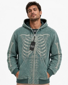 Casual and Outdoor Wear <b>Men</b> Acid Wash <b>Hoodie</b> Premium Quality New Arrival Soft Fabric Made Acid Wash <b>Hoodie</b> For <b>Men</b> 2026 - Product Image 1