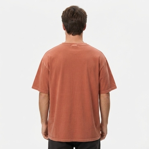 Camiseta Oversize Vintage Lavada para Hombre, Cuello Redondo, Manga Corta, Estilo Casual Urbano, Algodón, Estampado Gráfico, Ajuste Relajado - Product Image 2
