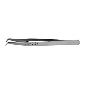 Precision High Quality Stainless Steel <b>Eyelash</b> Tweezers Smooth Tip Curved Design Morje Surgical Accurate <b>Application</b> Custom Made - Product Image 4