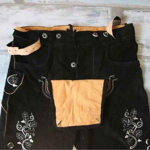 ชุดเลเดอร์โฮเซินสำหรับผู้หญิงระดับไฮเอนด์พร้อมโลโก้ปักแบบกำหนดเอง – เครื่องแต่งกายงานเทศกาลอ็อกโทเบอร์เฟสต์แบบบาวาเรีย - Product Image 3