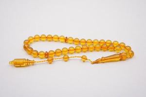 Perles de prière islamiques en résine faites à la main, thème ange, technique de moulage, bijoux religieux élégants, cadeau spirituel pour hommes et femmes - Product Image 2