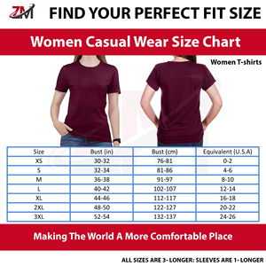 T-shirt décontracté d'été à manches courtes pour femme, en jersey de coton imprimé sur mesure avec technique de teinture unie, col ras du cou, t-shirt vierge - Product Image 6