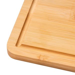 Planche à découper en bambou 3 pièces haut de gamme et polyvalente, robuste et durable, avec rainure pour jus et huile de qualité alimentaire, pour la cuisine domestique - Product Image 6