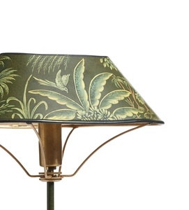 Botanical Canopy Metal Table <b>Lamp</b> with Nature Inspired Shade Premium Iron Construction Warm Ambient Lighting for Luxury Homes - Product Image 5