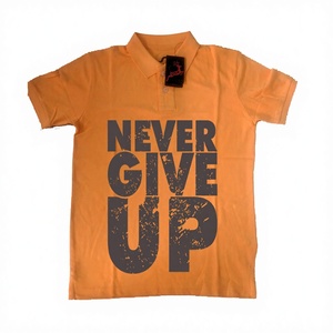 Camiseta de Manga Corta Personalizada para Niños, Poliéster/Algodón, Secado Rápido, Tejido de Punto, Casual, OEM, ODM, MOQ Bajo, Venta al Por Mayor Directa de Fábrica en India - Product Image 1