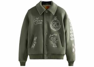 Bomber <b>Jackets</b> High Quality <b>Men's</b> Lettermen <b>Baseball</b> <b>Jacket</b> Front Custom Embroidery DTF Logos Patches Heated Knitted Worste - Product Image 4
