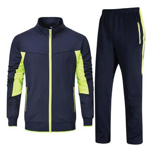 Ensemble de survêtement haute performance en tissu extensible confortable, comprenant un sweat à capuche et un pantalon de jogging, idéal pour l'entraînement et l'exercice - Product Image 5