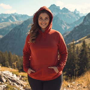 Sudadera con Capucha Unisex de Forro Polar de Poliéster/Nailon de 370 g, Impermeable, Transpirable, Ecológica, de Secado Rápido, Corte Regular, Cálida para Invierno - Product Image 3