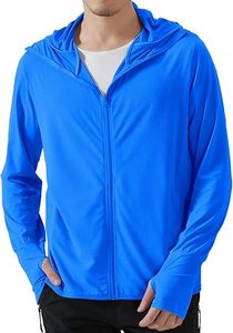 Sweat-shirt de sport à manches longues pour homme, éco-responsable, à séchage rapide, avec demi-zip, respirant, compressif, pour la course à pied et le fitness - Product Image 4