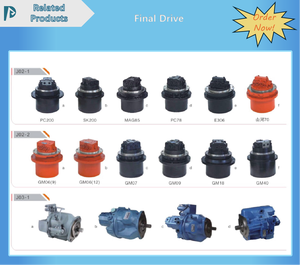 Motor de Traslación para Excavadora GM60, Caja de Reducción de Transmisión Final, Usado para Kobelco SK350 SK360 SH350, Piezas de Maquinaria de Construcción - Product Image 3
