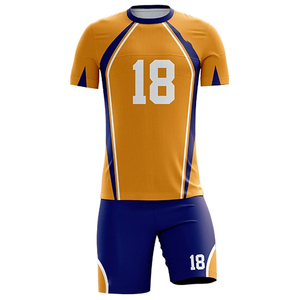 Conjunto de Uniforme de Fútbol Personalizado, Camiseta y Pantalones Cortos a Rayas, Ropa Deportiva de Equipo, Sublimación, Kits de Fútbol Unisex para Entrenamiento, Transpirables - Product Image 5