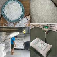 Flocons de noix de coco de qualité supérieure, naturels, blancs, chair de coco séchée, pour confiserie et enrobage au chocolat