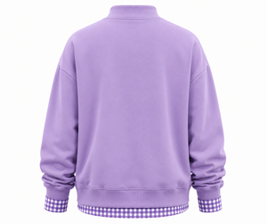 Pull décontracté unisexe personnalisé à col montant superposé 100 % coton anti-boulochage de qualité supérieure – Fabricant OEM ODM - Product Image 5