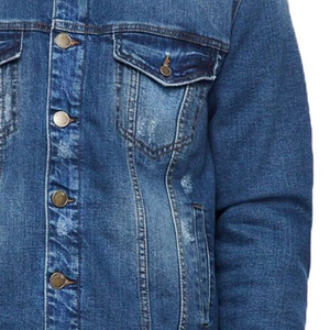 Custom Style <b>Men</b> <b>Denim</b> <b>Jackets</b> High quality <b>Men</b> <b>Denim</b> <b>Jackets</b> new arrival <b>Men</b> <b>Denim</b> <b>Jackets</b> - Product Image 5