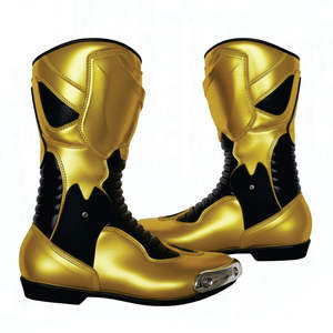 Bottes de moto imperméables respirantes et antidérapantes pour homme, hauteur cheville et genou, pour course de motocross 2026 - Product Image 5
