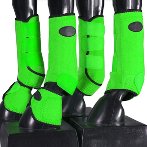 Light Weight Best Custom Breathable Mesh Nylon Horse Fly <b>Boots</b> Full Leg Protection New 2026 Design OEM Service Comfortable - Product Image 5