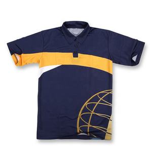 เสื้อโปโลพิมพ์ลายซับลิเมชันสำหรับผู้ชายเสื้อยูนิฟอร์มกอล์ฟเสื้อโพลีเอสเตอร์สำหรับทีมกีฬา - Product Image 4