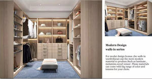 JY Étagères de porte de meubles de luxe de style moderne du Vietnam pliantes réglables pour placard de garde-robe de maison ou d'hôtel - Product Image 6