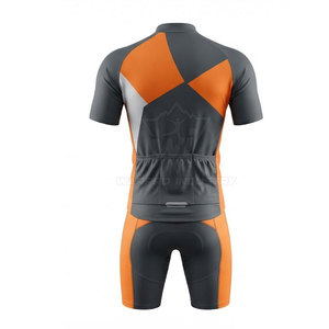 Tenue de cyclisme professionnelle en polyester respirant pour hommes – Maillot et cuissard légers pour la course et l'entraînement - Product Image 3