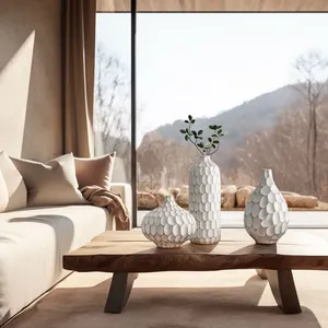 Elegant Coastal Iron Flower Vase Eco-Friendly Christmas <b>Tabletop</b> Centerpiece Bulk Export Supplier Zahid Exports - Product Image 6