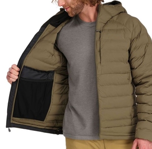 <b>Warm</b> Custom Men Puffer <b>Jacket</b> Keep Warmer Lightweight Hooded Puffer <b>Jacket</b> Fishing Puffer <b>Jacket</b> Men Outdoor Winter Wear - Product Image 2