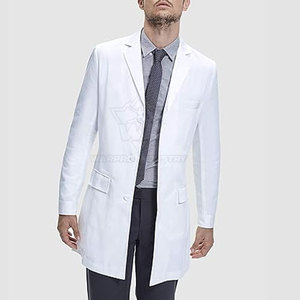 Blouse de laboratoire technique confortable en mélange de coton, vêtement de protection durable pour les médecins, les scientifiques, les techniciens de laboratoire, à utiliser au quotidien - Product Image 5