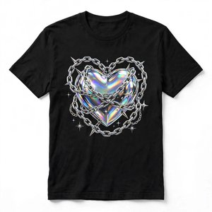 Camiseta de Mujer a Precio Económico, 100% Algodón, Ecológica, Transpirable, Cuello Redondo, Manga Corta, Talla Grande, Diseño con Estampado Animal, BD - Product Image 5