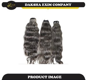 Vente directe d'usine HD Premium Quality South Indian Temple Raw Non Transformés Virgin Humain Remy Hair Lace Frontal Straight Texture - Product Image 4