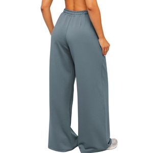 Pantalon large moderne pour femme, taille haute, coupe ample, décontracté, confortable, long, élégant, streetwear pour le quotidien - Product Image 2