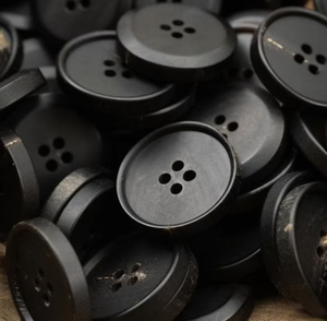 Cuerno de búfalo de imitación negro personalizado, en stock, de 4 agujeros, en blanco, ecológico, de base plana, tallado, moderno, hecho a mano, Perfect Enterprises - Product Image 2