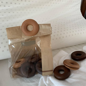Clip Sellador de Donuts de Madera de Alta Calidad, Único y Promocional, con Forma de Donut, al Precio Más Bajo - Product Image 6