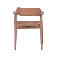 Chaise de salle à manger en bois massif, vente en gros d'usine, mobilier moderne, imperméable, écologique, pour restaurant, hôtel, café, maison, appartement, villa