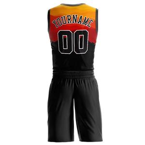 2026 Factory Sale Custom Logo Sublimated Print Plus Size Unisex Basketball Jersey Uniforms Elastic Waist Quick Dry Breathable - Product Image 3