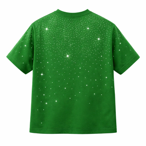 เสื้อยืดผู้ชายประดับเพชร ราคาถูก คุณภาพสูง ดีไซน์ใหม่ ขายดีที่สุด ขายส่งเสื้อยืดผู้ชายประดับเพชร - Product Image 2