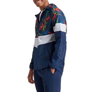 High Quality Waterproof Custom Logo Polyester Full Printed <b>Silk</b> Screen Summer Plus Size Windbreaker M Sportswear Outdoor Jacket - Product Image 4