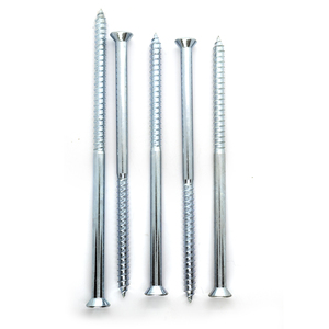 Vis à bois fraisée en acier au carbone PDC, à entraînement personnalisé, filetage partiel grossier, finition oxyde noir, métrique/pouce, classe 4 haute résistance - Product Image 6