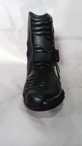 Chaussures de moto sportives en cuir respirant et imperméable, bottes de course pour moto, motocross pour hommes de haute qualité - Product Image 2