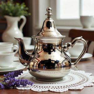 Metal <b>tea</b> kettle engraved <b>tea</b> pot vintage <b>tea</b> kettle traditional teapot hammered copper kettle <b>Arabic</b> <b>tea</b> pot Moroccan teapot - Product Image 6