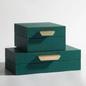 Boîte de rangement en cuir - Product Image 6