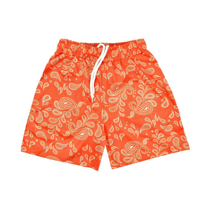 Men's High Street Style Customizable Logo 100% Polyester Breathable Quick Dry <b>Mesh</b> Shorts with Elastic Waist and Pockets Shorts - Product Image 4