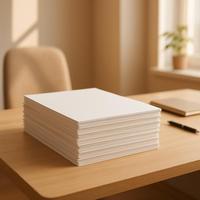 Papel de Oficina A4 Ecológico con Certificación ISO, 75 GSM, Acabado Liso, Resultados de Impresión Profesionales, Suministro al por Mayor