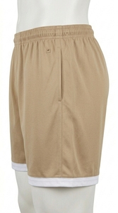 Pantalones Cortos de Fútbol para Hombre con Logotipo Personalizado, de Secado Rápido, Transpirables, para Entrenamiento, con Ribete en Contraste, Ropa Deportiva, Uniforme de Equipo - Product Image 2