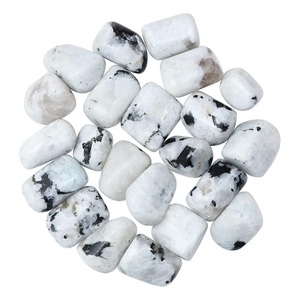 Piedras de Cristal de Piedra Lunar Arcoíris Pulidas al por Mayor, Gemas Semipreciosas para Reiki, Energía, Decoración del Hogar y Espiritualidad, en Venta - Product Image 1