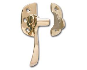 กลอนเหล็กแบบดึงหางหนูสำหรับหน้าต่างบานกระทุ้ง  พร้อมเคลือบสีดำออกไซด์ บรรจุในกล่องกระดาษแข็ง สำหรับงานไม้ - Product Image 4