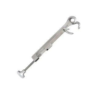 Pince à os Lambert de 22 cm avec 2 griffes, en acier inoxydable de qualité supérieure, instrument chirurgical orthopédique robuste pour la manipulation des os - Product Image 4