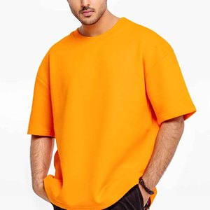 Camiseta informal de manga corta para hombre, tela de algodón, transpirable, suave, cómoda, para uso diario, cuello redondo, camiseta básica a la moda para gimnasio - Product Image 3