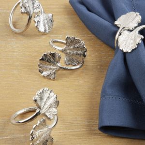 Elegante Anillo de Servilleta de Metal para Decoración de Mesa de Comedor de Lujo con Acabado Artesanal, Estilo Clásico, Vajilla Premium para el Hogar - Product Image 5
